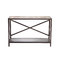 Console stile industriale in metallo e legno ATELIER