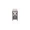 Console stile industriale in metallo e legno ATELIER