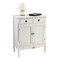 Credenza barocca colore bianco   BIANCA