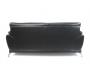 Divano 3 posti NEW YORK nero - pelle di bufalo