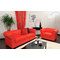 Divano Chesterfield 3 posti colore rosso