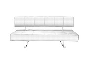 Divano convertibile  design colore argento BROADWAY