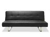 Divano convertibile  design nero CHARLESTON