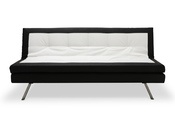 Divano convertibile   design nero e bianco TRIBECA
