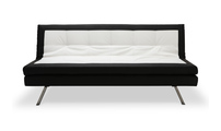 Divano convertibile   design nero e bianco TRIBECA