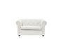 Divano da bambino 2 posti BABY CHESTERFIELD bianco