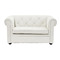 Divano da bambino 2 posti BABY CHESTERFIELD bianco