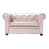 Divano da bambino 2 posti BABY CHESTERFIELD colore perlato