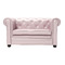 Divano da bambino 2 posti BABY CHESTERFIELD colore perlato