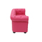 Divano da bambino 2 posti BABY CHESTERFIELD - lampone
