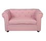 Divano da bambino 2 posti BABY CHESTERFIELD - rosa chiaro