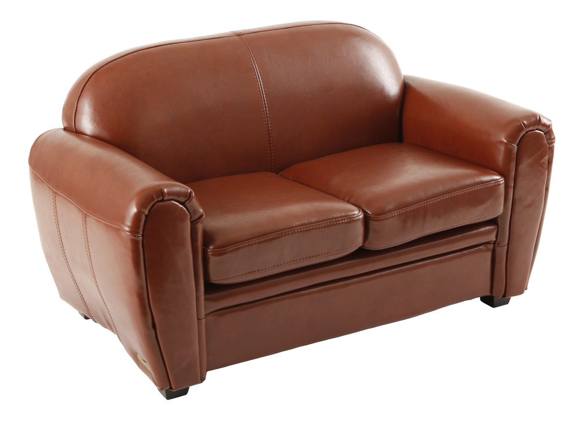 Divano da bambino 2 posti BABY CLUB - marrone chiaro