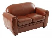 Divano da bambino 2 posti BABY CLUB - marrone chiaro