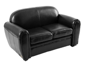 Divano da bambino 2 posti BABY CLUB - nero 