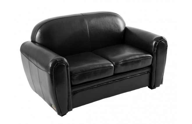 Divano da bambino 2 posti BABY CLUB - nero 