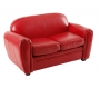 Divano da bambino 2 posti BABY CLUB - rosso 