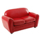 Divano da bambino 2 posti BABY CLUB - rosso 