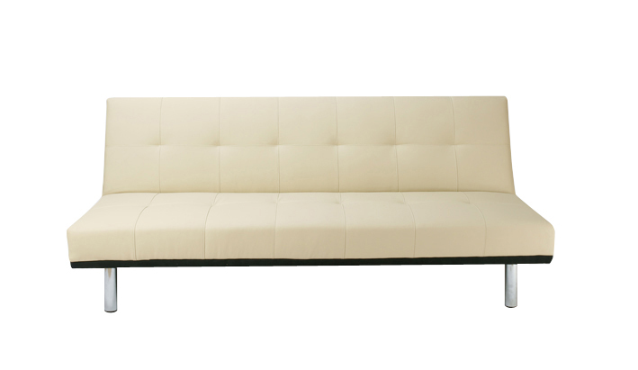 Divano moderno 3 posti beige in poliuretano Phonix 