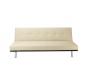 Divano moderno 3 posti beige in poliuretano Phonix 