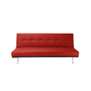 Divano moderno PHOENIX 3 posti rosso in poliuretano   image pub1