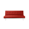 Divano moderno PHOENIX 3 posti rosso in poliuretano   image pub1
