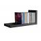 Gruppo di 2 mensole Design L nere
