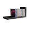 Gruppo di 2 mensole Design L nere
