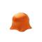 Gruppo di 2 pouf de colore arancione design Jelly Fish