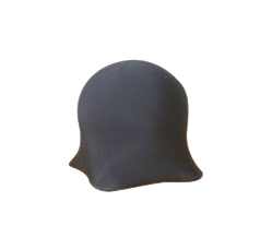 Gruppo di 2 pouf de colore nero design JELLY FISH