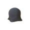 Gruppo di 2 pouf de colore nero design JELLY FISH