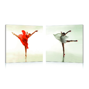 Gruppo di 2 quadri design DANCER image pub1