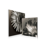 Gruppo di 2 quadri design FLOWERS