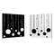 Gruppo di 2 quadri design GIBOULEES