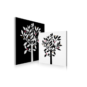 Gruppo di 2 quadri design NATURA image pub1