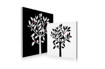 Gruppo di 2 quadri design NATURA image pub1