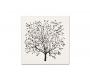 Gruppo di 2 quadri design SPRING colore bianco e nero