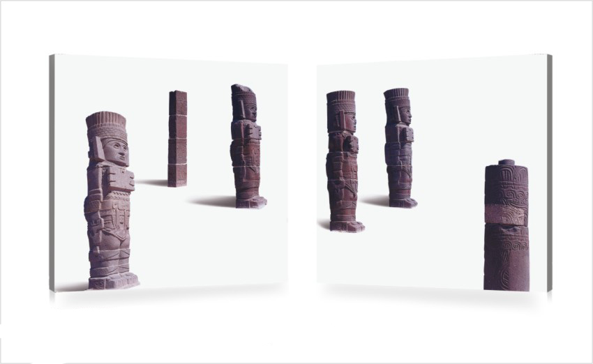 Gruppo di 2 quadri design STONES