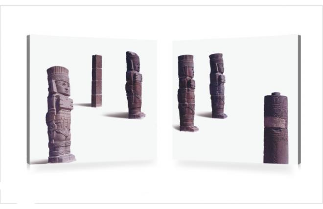 Gruppo di 2 quadri design STONES