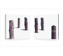 Gruppo di 2 quadri design STONES