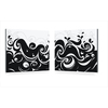 Gruppo di 2 quadri design VAGUES