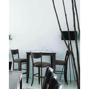 Gruppo di  2 sedie da bar CRESENT cucina/sala � Wenge image pub1