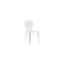 Gruppo di 2 sedie design color bianco NEW ABIGAIL
