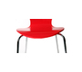 Gruppo di 2 sedie design color rosso NEW ABIGAIL