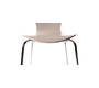 Gruppo di 2 sedie design color talpa  NEW ABIGAIL