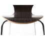 Gruppo di 2 sedie design color weng&eacute; NEW ABIGAIL