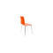 Gruppo di 2 sedie design colore arancione NELLY