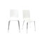 Gruppo di 2 sedie design colore bianco NELLY
