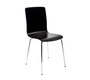 Gruppo di 2 sedie design colore nero NELLY