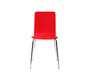 Gruppo di 2 sedie design colore rosso NELLY