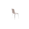 Gruppo di 2 sedie design colore talpa NELLY